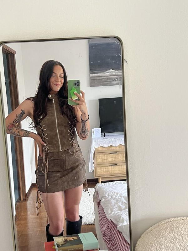 Customer photo for "LOVE! True to size and"