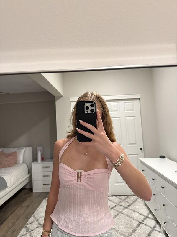 Customer photo for "this top is adorable and"