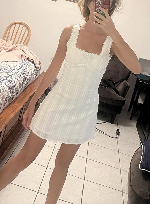 Customer photo for "The dress is cute and"