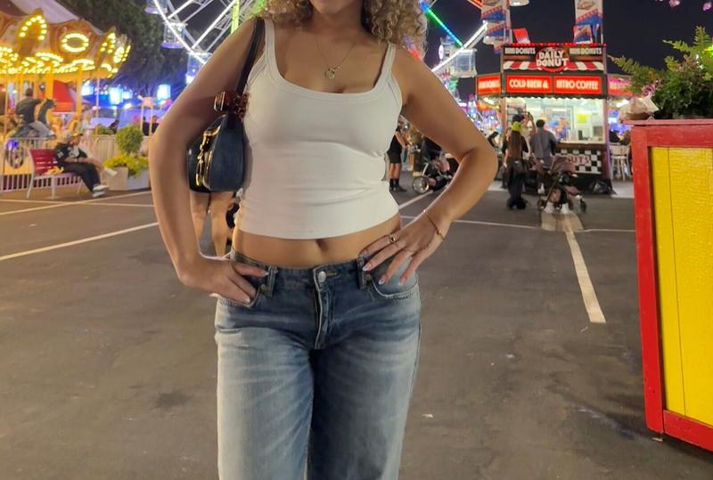 Customer photo for "perfect white tank"