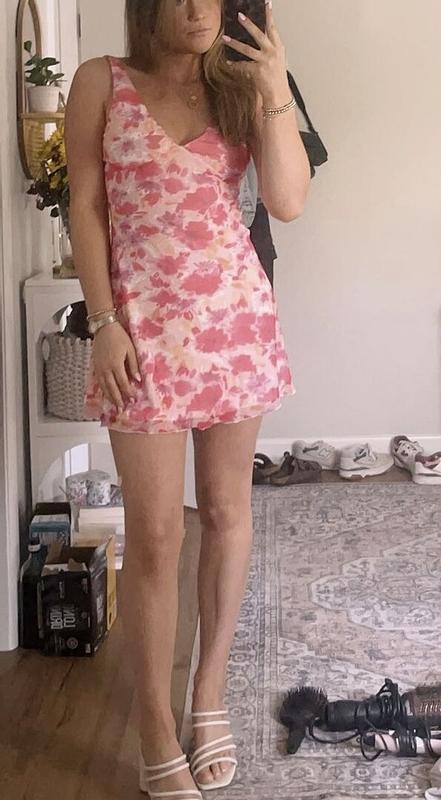 Customer photo for "Super flattering, love the pattern!"