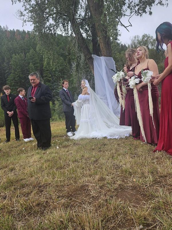 Customer photo for "This dress was absolute perfection"