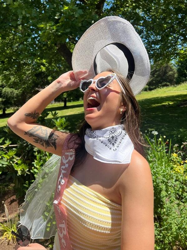 Customer photo for "Wore this for my bachelorette"