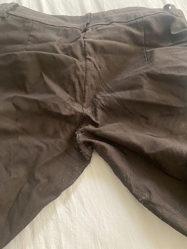 Customer photo for "Horrible quality! I wore these 3 times!"