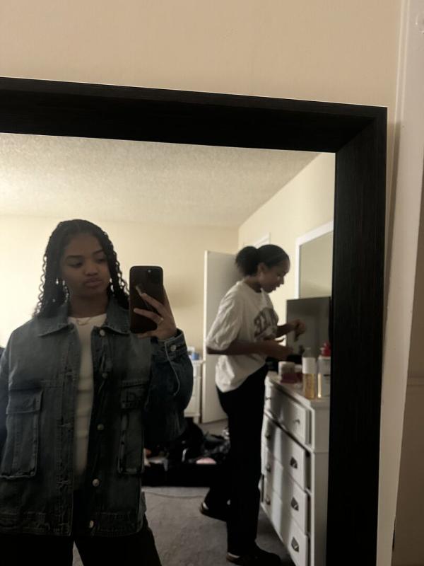 Customer photo for "jean jacket"