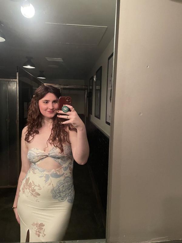 Customer photo for "this dress is so sexy"
