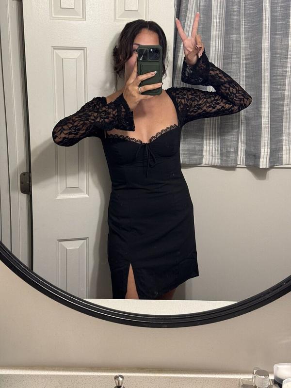 Customer photo for "Super cute and flattering. The"
