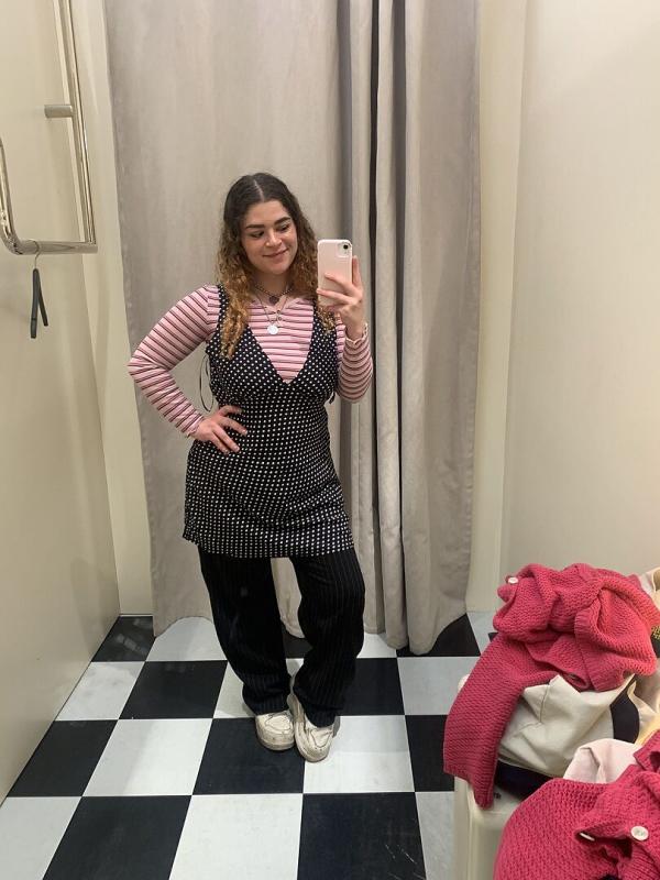 Customer photo for "So so so cute and surprisingly layerable!"