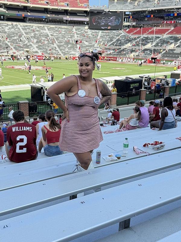 Customer photo for "This dress was perfect for"