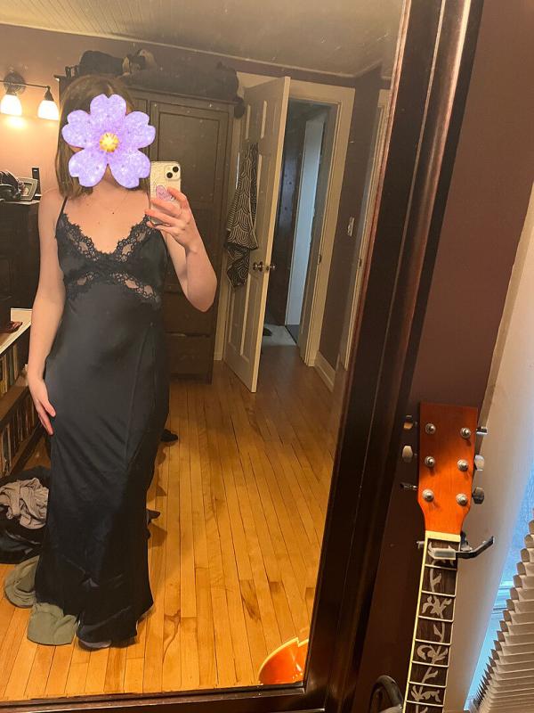 Customer photo for "This dress looks so cute"