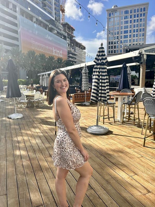 Customer photo for "Super nice fit! Flowy and"