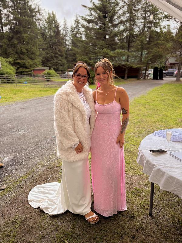 Customer photo for "I loved how this dress"