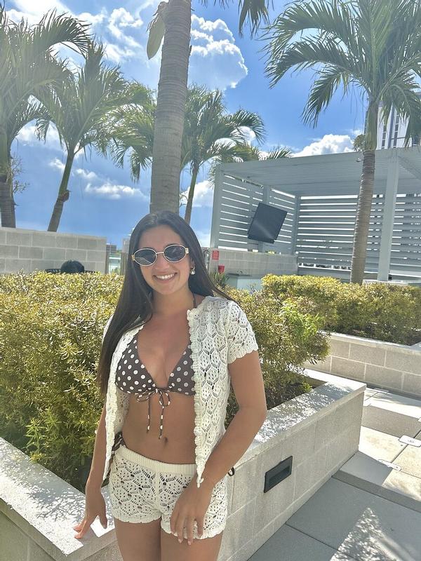 Customer photo for "The cutest bikini cover up"