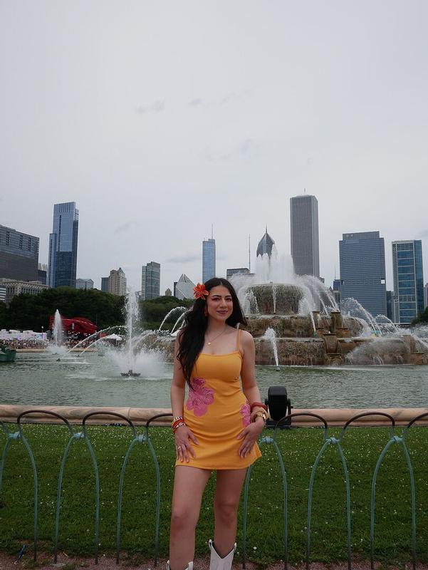 Customer photo for "I wore this to Lolla"