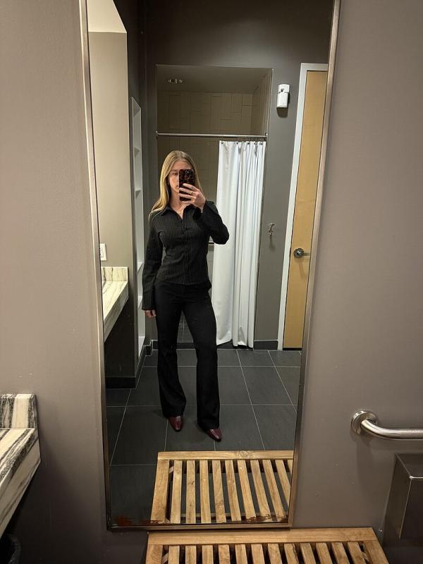 Customer photo for "Looks so good and flattering"