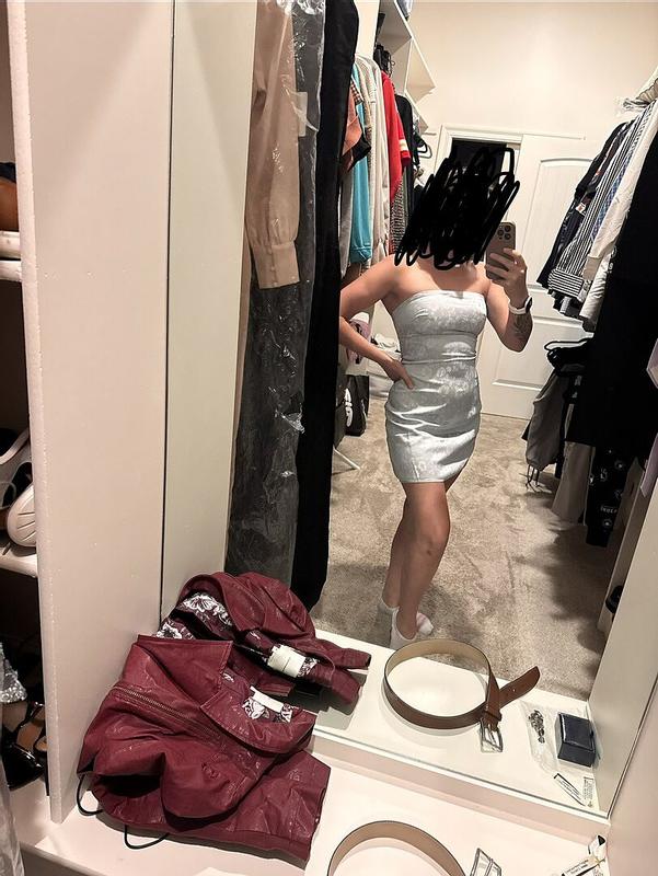 Customer photo for "The dress fit like a"