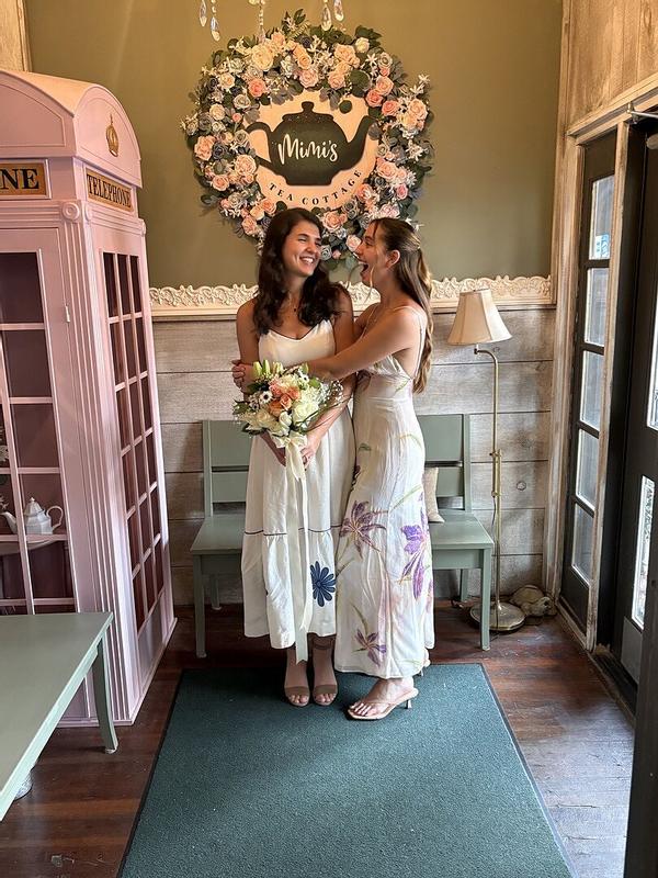 Customer photo for "Such a beautiful dress and"