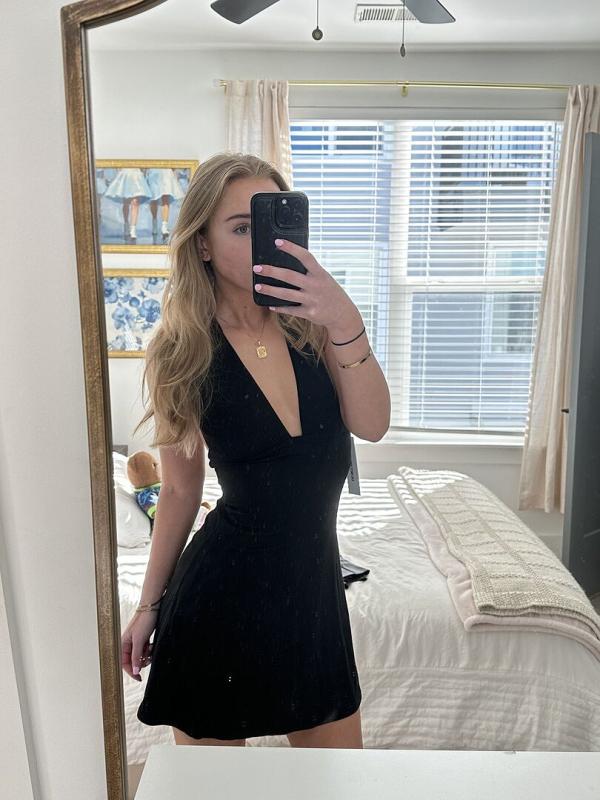 Customer photo for "Most amazing little black dress."