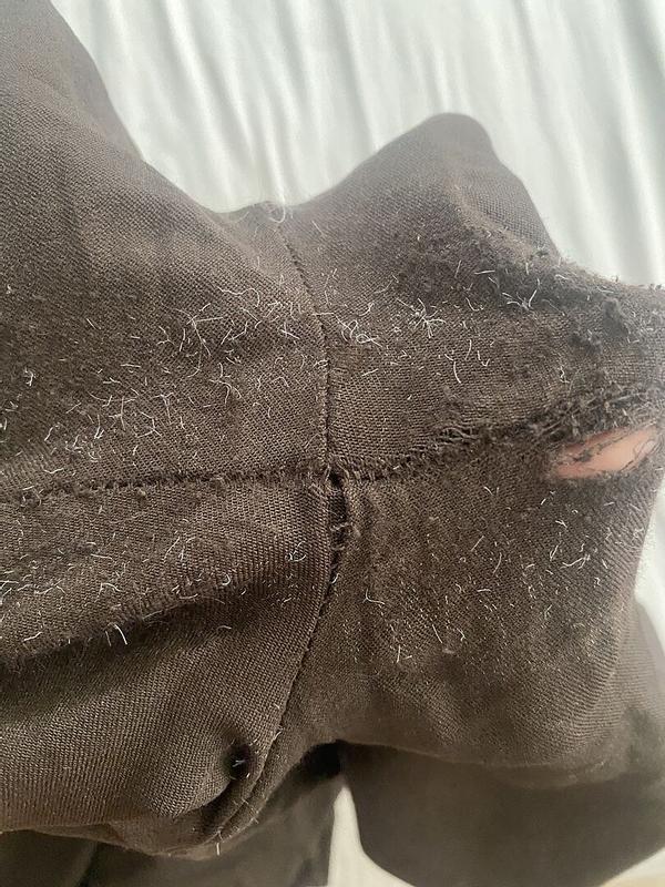 Customer photo for "Horrible quality! I wore these 3 times!"
