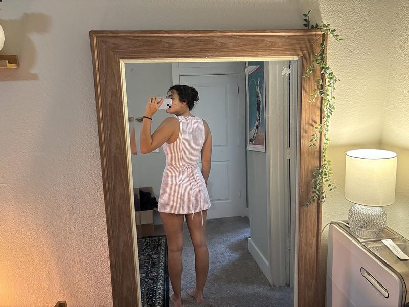 Customer photo for "This romper is super cute,"
