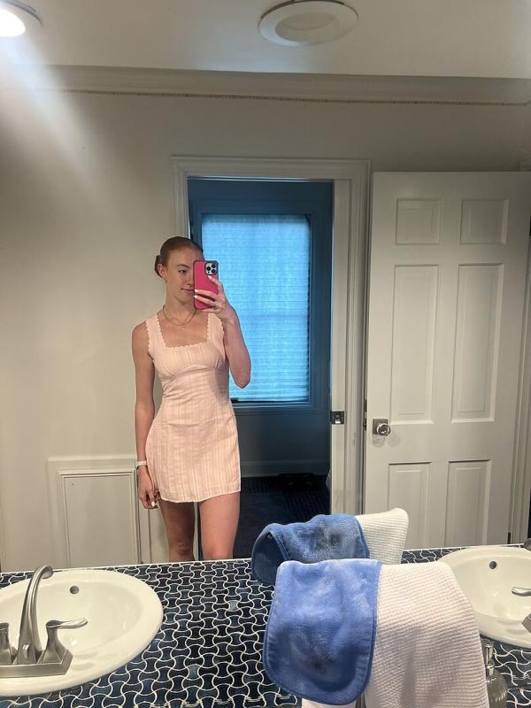 Customer photo for "This dress is perfect for"
