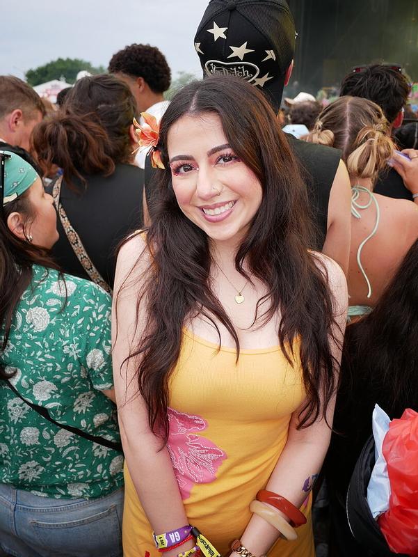 Customer photo for "I wore this to Lolla"