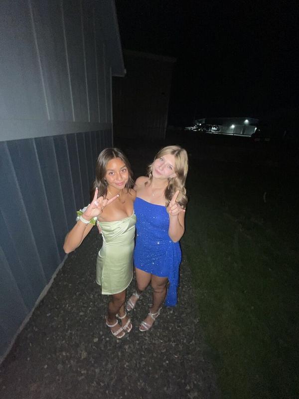 Customer photo for "great dress! size up tho"