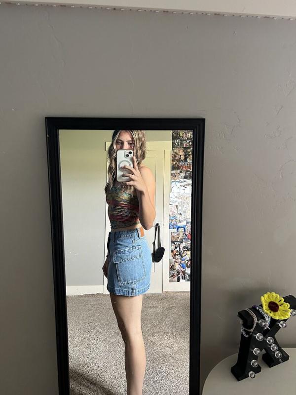 Customer photo for "My new favorite skirt! It"