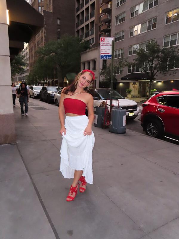 Customer photo for "Such a versatile shirt!"