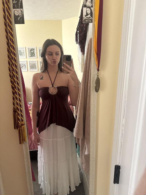 Customer photo for "love this skirt! super comfortable"