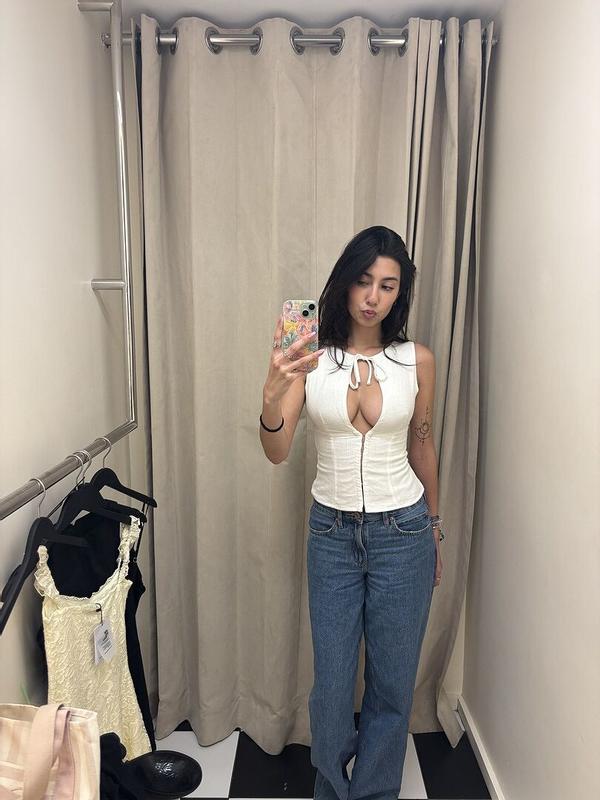 Customer photo for "such a cute top thats"