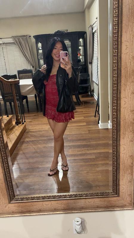Customer photo for "gorgeous dress and so comfortable"