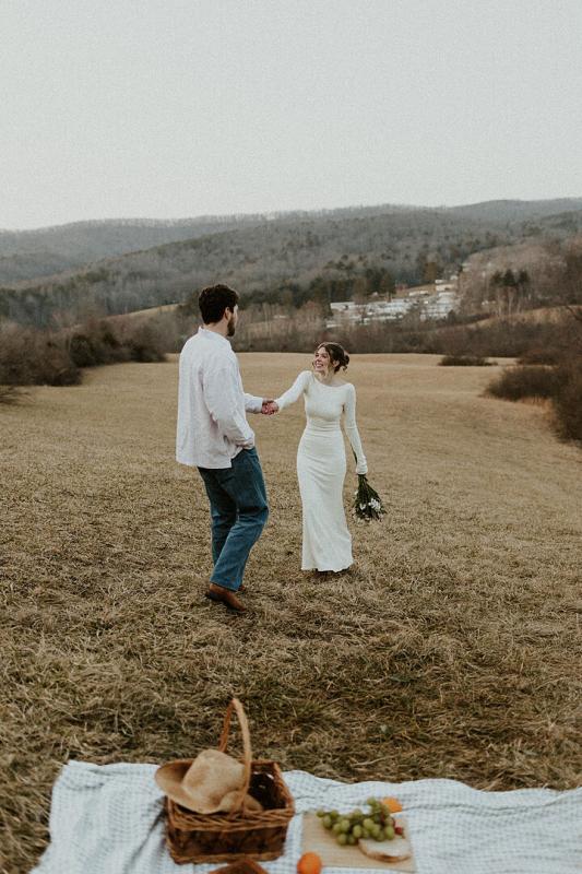 Customer photo for "Perfect dress for engagement shoot"