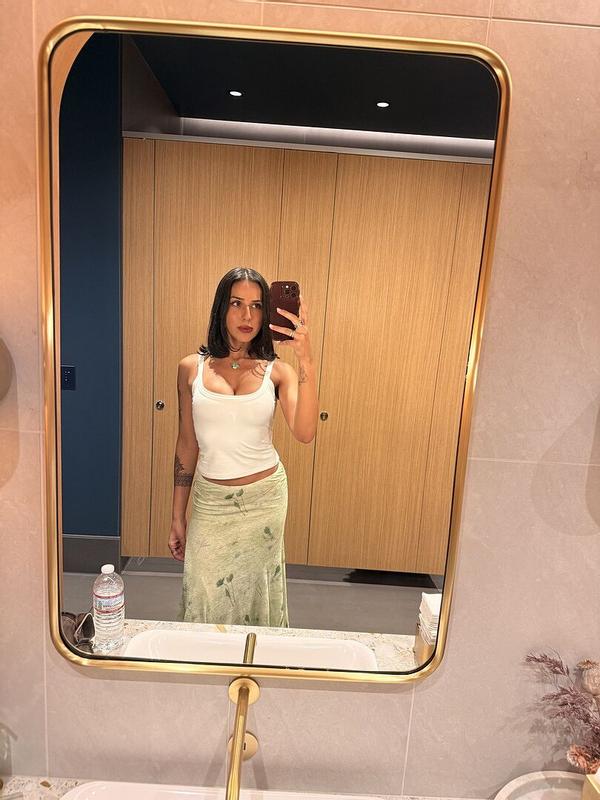 Customer photo for "This skirt is SO cute"