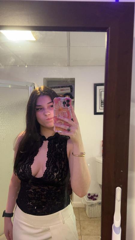 Customer photo for "I love this top so"