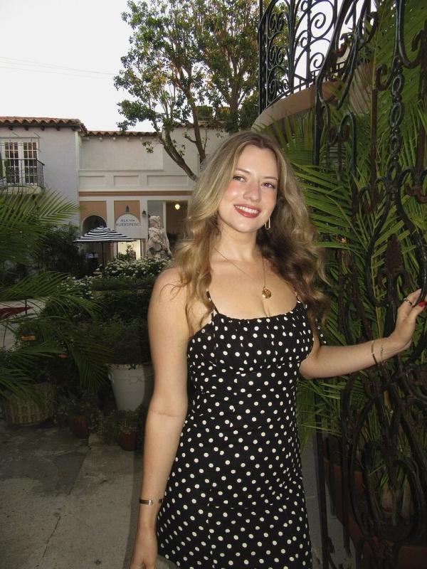 Customer photo for "Loveeee this mini dress! So"