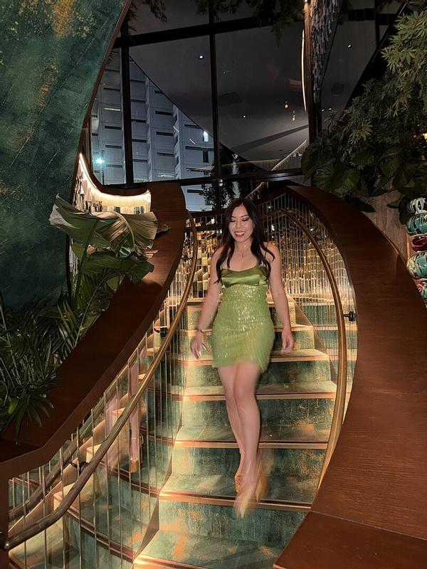 Customer photo for "Absolutely love this dress and"