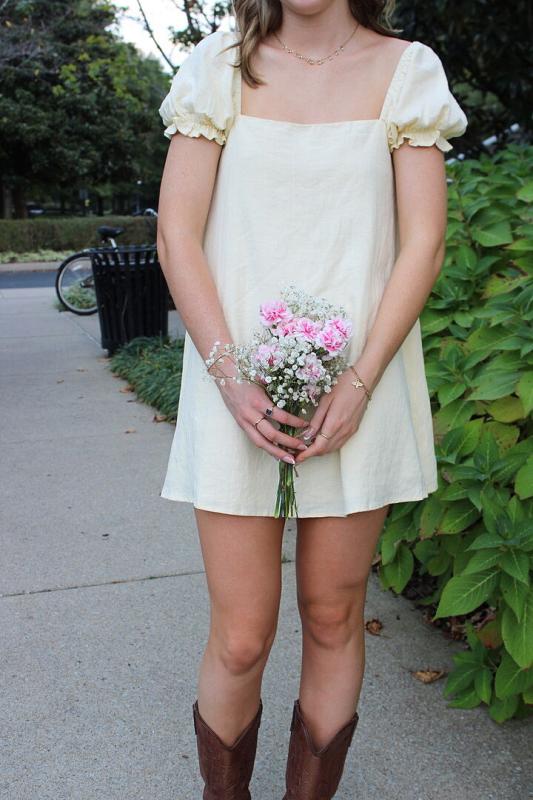 Customer photo for "Super cute and flattering mini"
