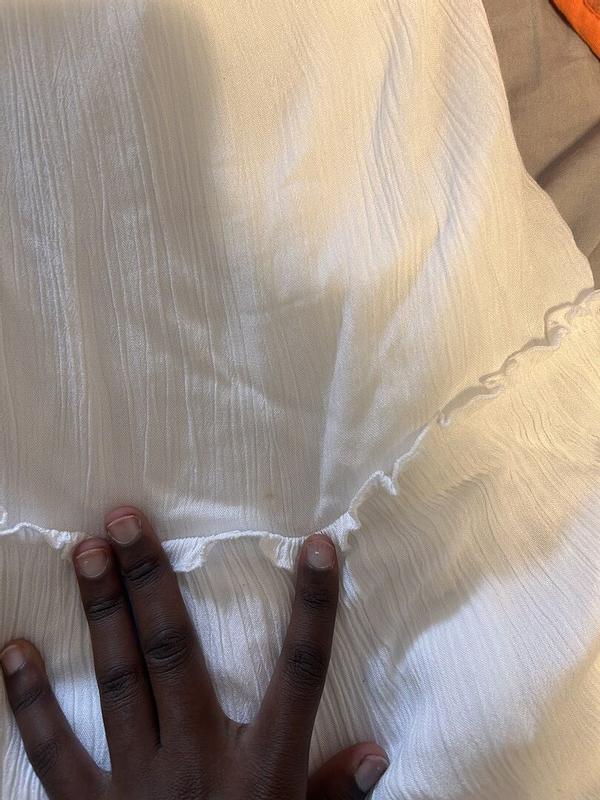 Customer photo for "Delivered with stained"