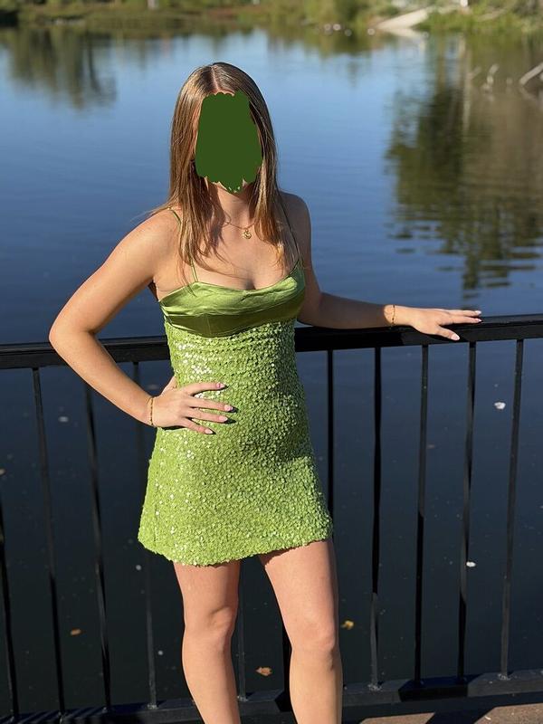 Customer photo for "Super cute dress! I wore"