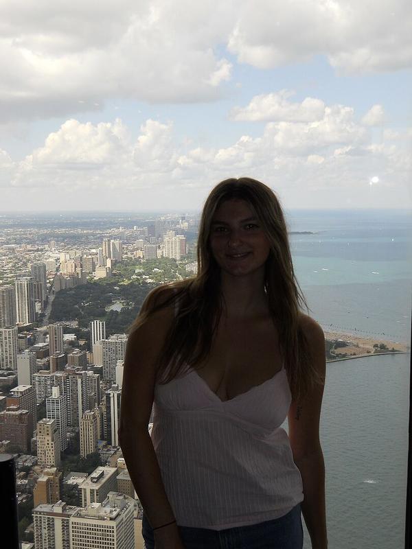 Customer photo for "Such a flattering top and"