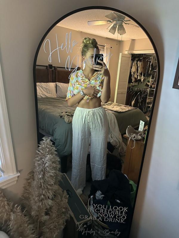 Customer photo for "These linen pants are the"