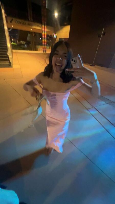 Customer photo for "I loved this dress so"