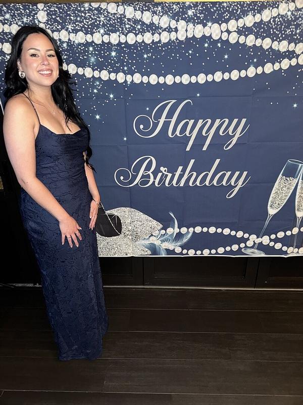 Customer photo for "Loved this dress! The color"
