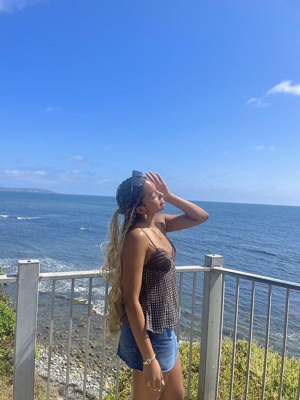 Customer photo for "Super cute top! I originally"