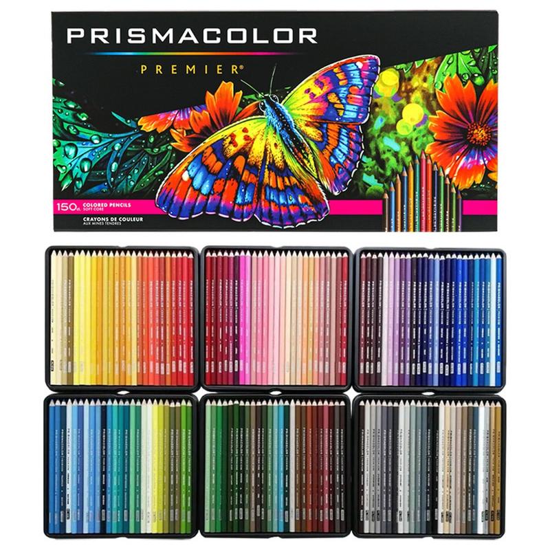 Prismacolor Premier Soft Core Colored Pencils, Assorted Colors
