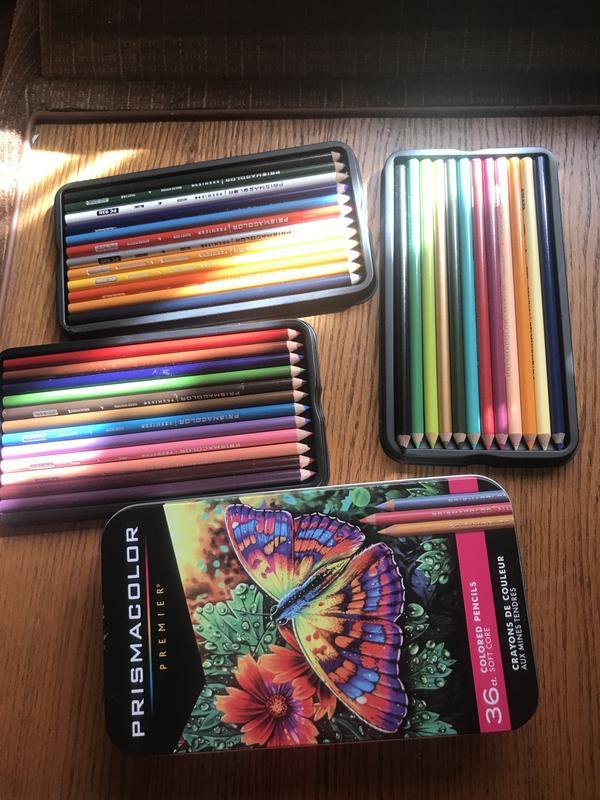 Prismacolor Premier Soft Core Colored Pencils, Assorted Colors, 72
