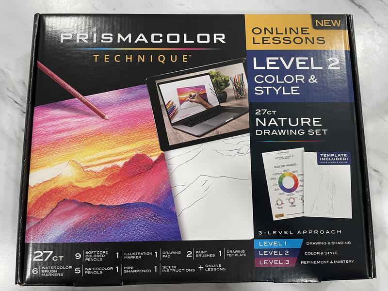 Prismacolor Technique™ 27 Piece Level 2 Nature Drawing Set