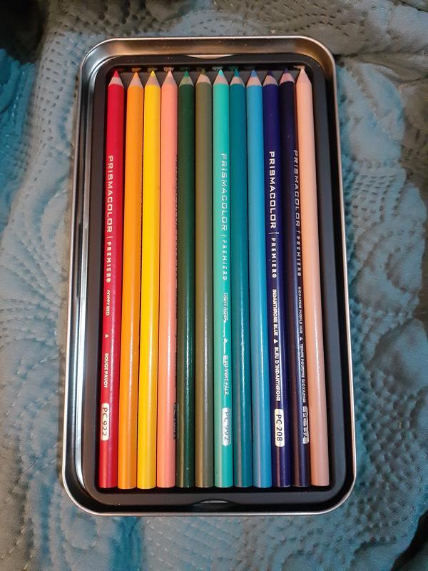 Prismacolor Colored Pencils Box of 150 Assorted Colors, Triangular Scholar  Pencil Eraser and Premier Sharpener (1800059+VE99016+1774265)