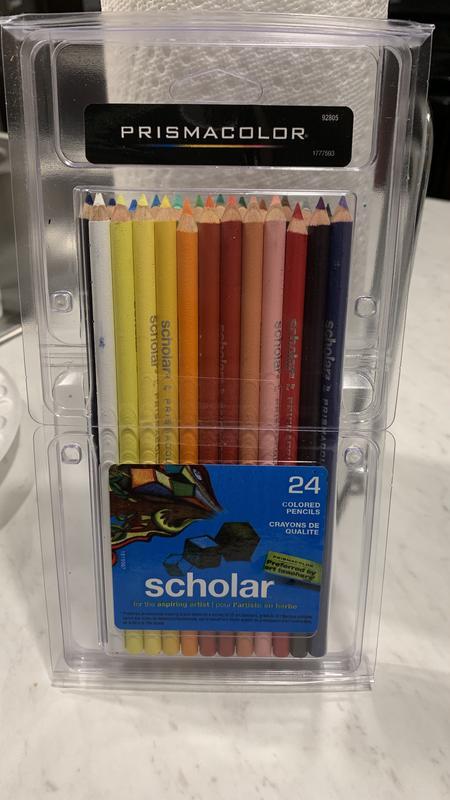 Prismacolor Scholar Colored Pencil Set, 48 Assorted Colors